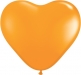 Herzballon Orange | ©IhreHochzeitstauben
