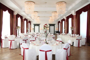 Der große Ballsaal des Grandhotel Schloss Bensberg